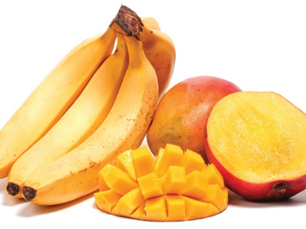 Banana y mango1